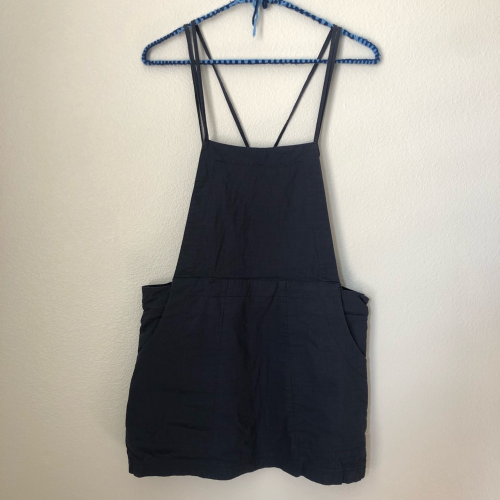 Free People strappy apron dress